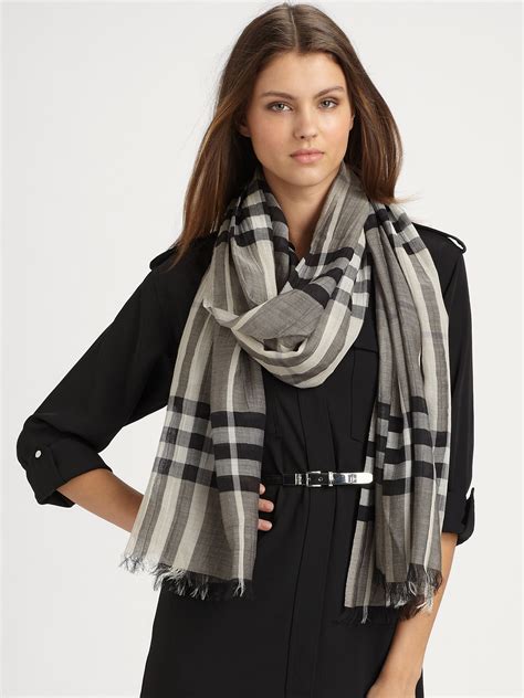 burberry scarf charcoal|burberry scarf for women.